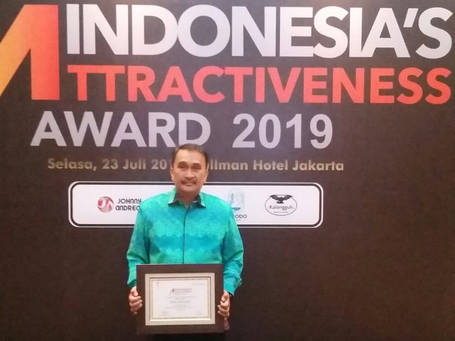 Pemkot Kembali Raih Penghargaan Indonesia Attractiveness Award 2019