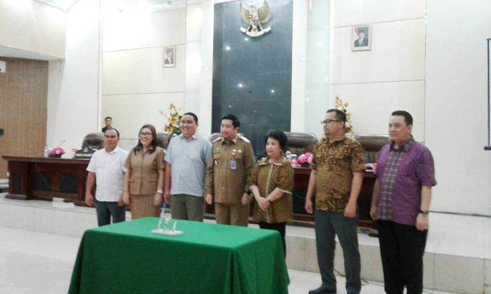 Pemkot Manado Hadiri Paripurna Ranperda Hak Keuangan Administratif Pimpinan dan Anggota DPRD Manado