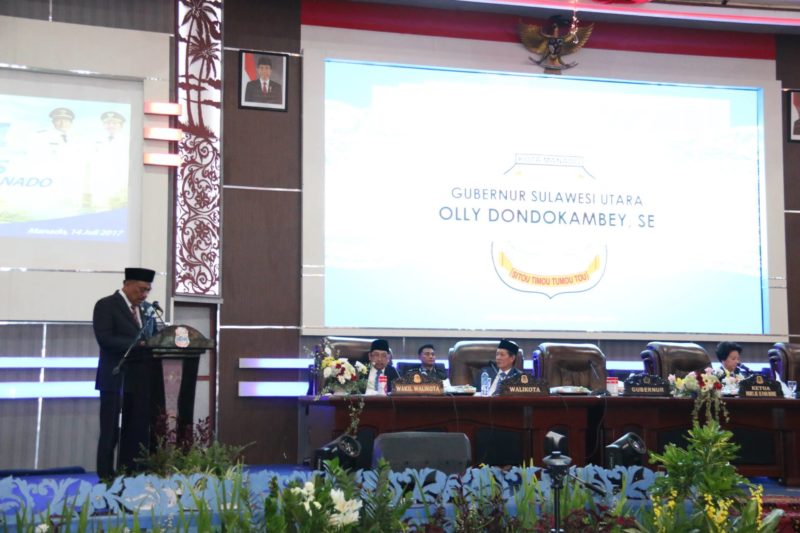 Gubernur Sulut Hadiri Perayaan HUT Kota Manado