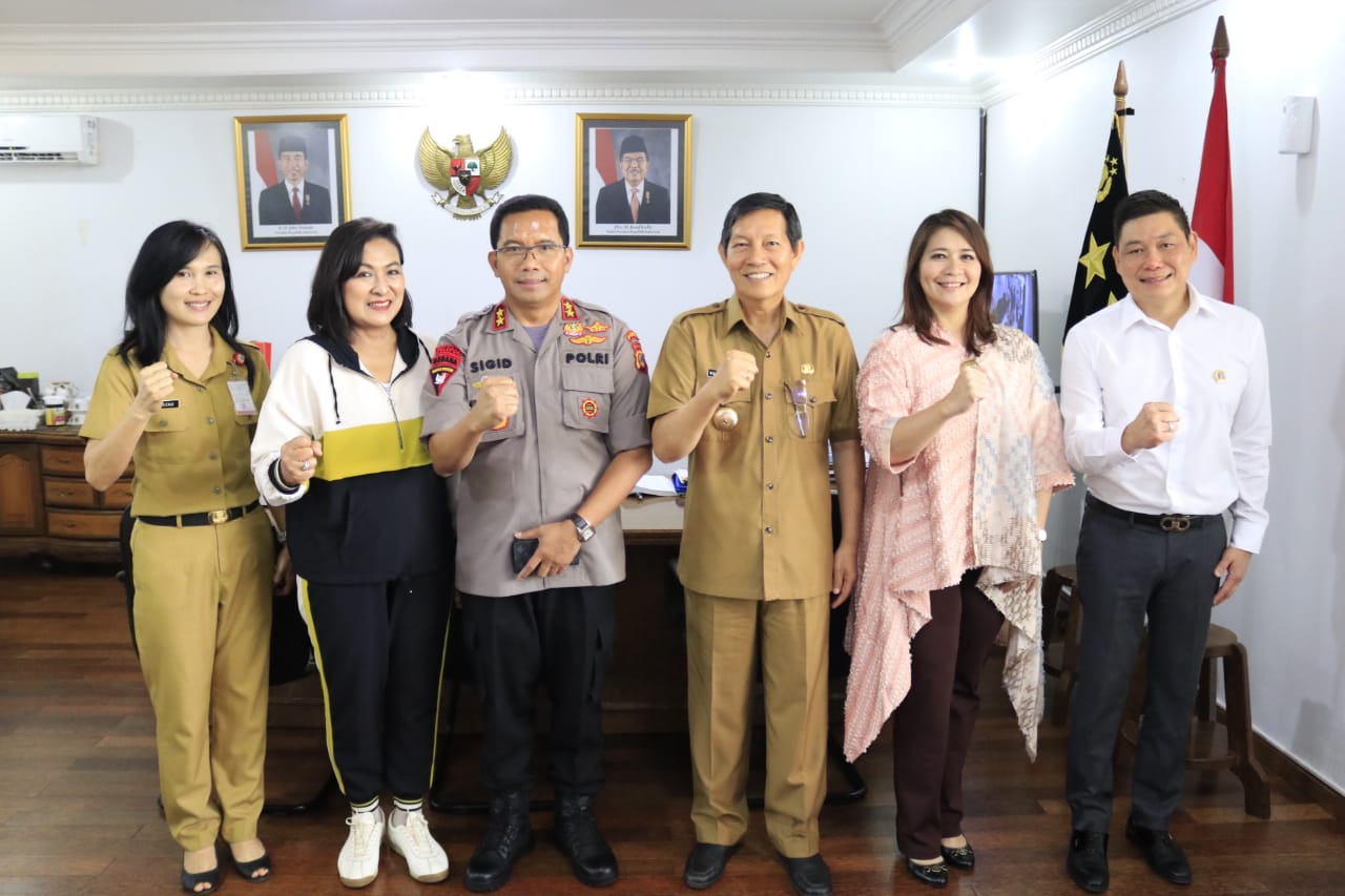 Menuju Manado Fiesta 2019 , Walikota dan Panitia Gelar Audience Bersama Kapolda Sulut