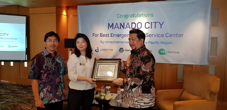 Pemkot Manado Terima Penghargaan Internasional 