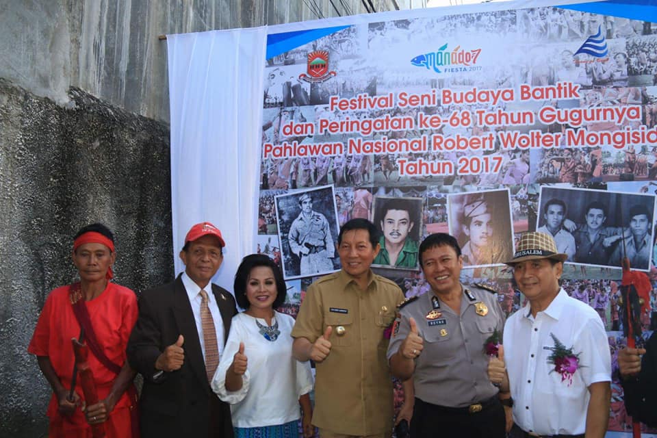 Festival Budaya Bantik : Semangat Juang Wolter Mongisidi Harus Terus Dikobarkan