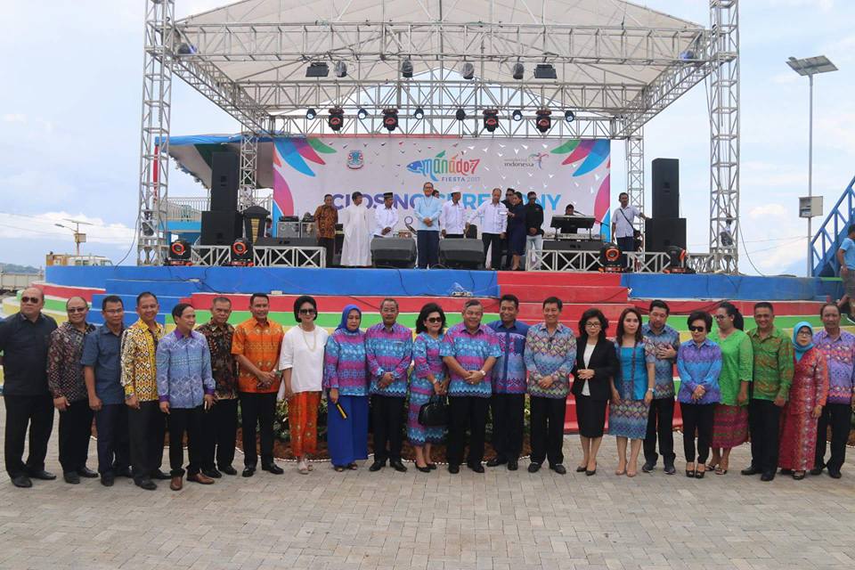 Event Pariwisata Manado Fiesta 2017 Resmi Ditutup Walikota Manado