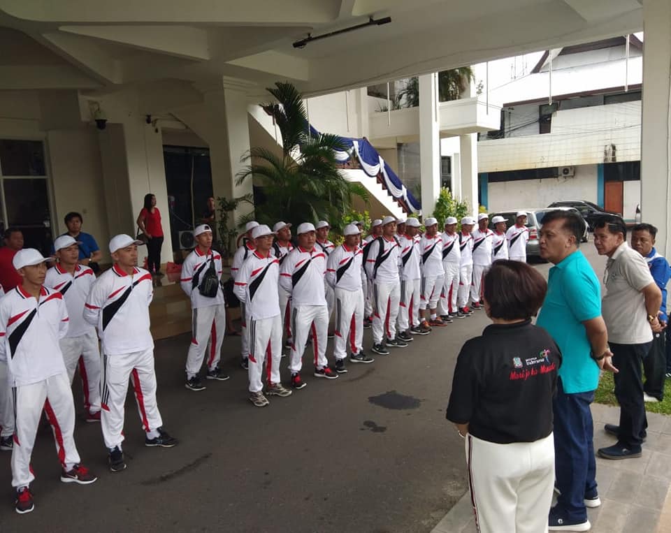 Sekda Assa Lepas Tim Gerak Jalan 45 KM Pemkot Manado