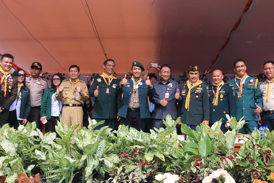 Walikota Dampingi Menpora Buka Hajatan 2nd Indonesia Pathfinder Camporee di Unklab