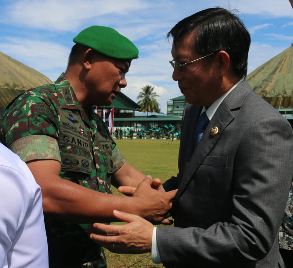 Walikota Manado Apresiasi Kepemimpinan Mayjen TNI Warsito