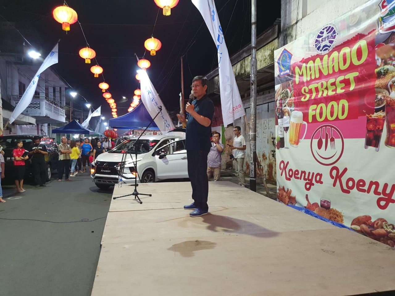 Walikota Buka Kegiatan Manado Street Food