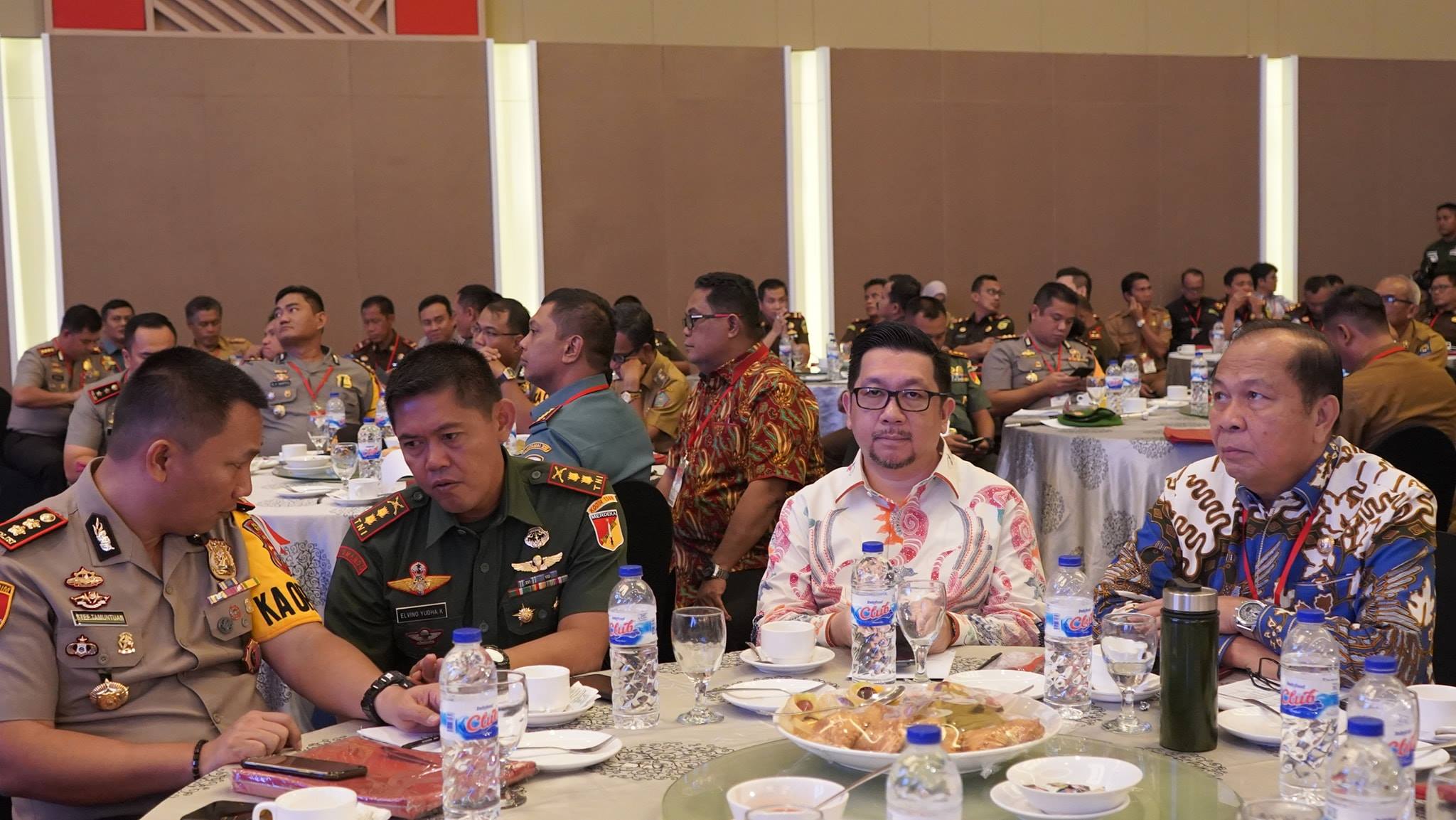 Wakil Walikota Menghadiri Rakornas Bidang Kewaspadaan Nasional Dalam Rangka Pemantapan Penyelenggara PEMILU Serentak Tahun 2019