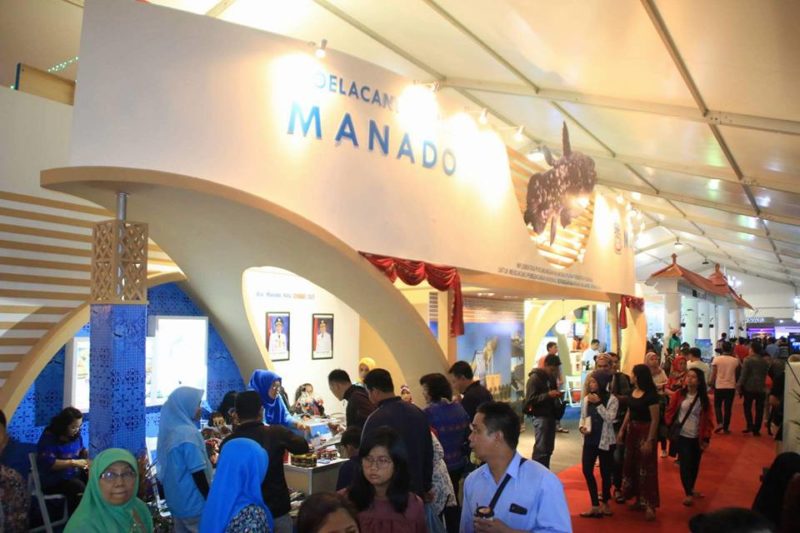 Pemerintah Kota Manado Tampilkan Kaeng Manado pada Event ICE 2017