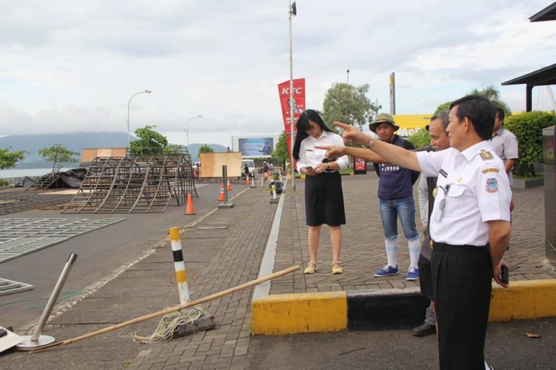 Walikota Tinjau Lokasi Persiapan Indonesia Open X-Sport Championsip 2017