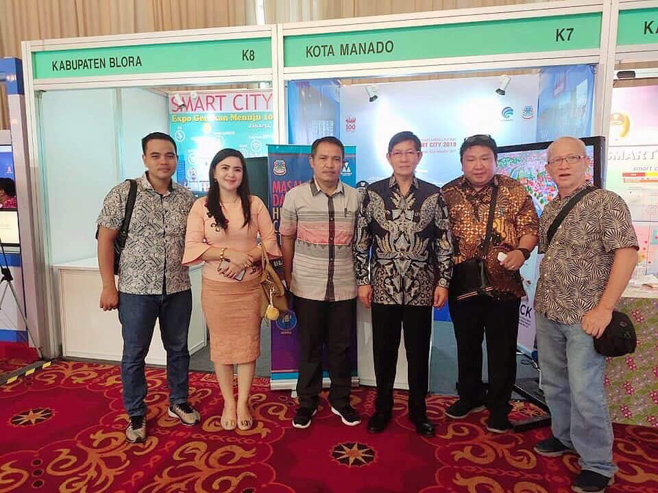 Walikota Kunjungi Kegiatan Pameran Gerakan Menuju 100 Smart City 2019