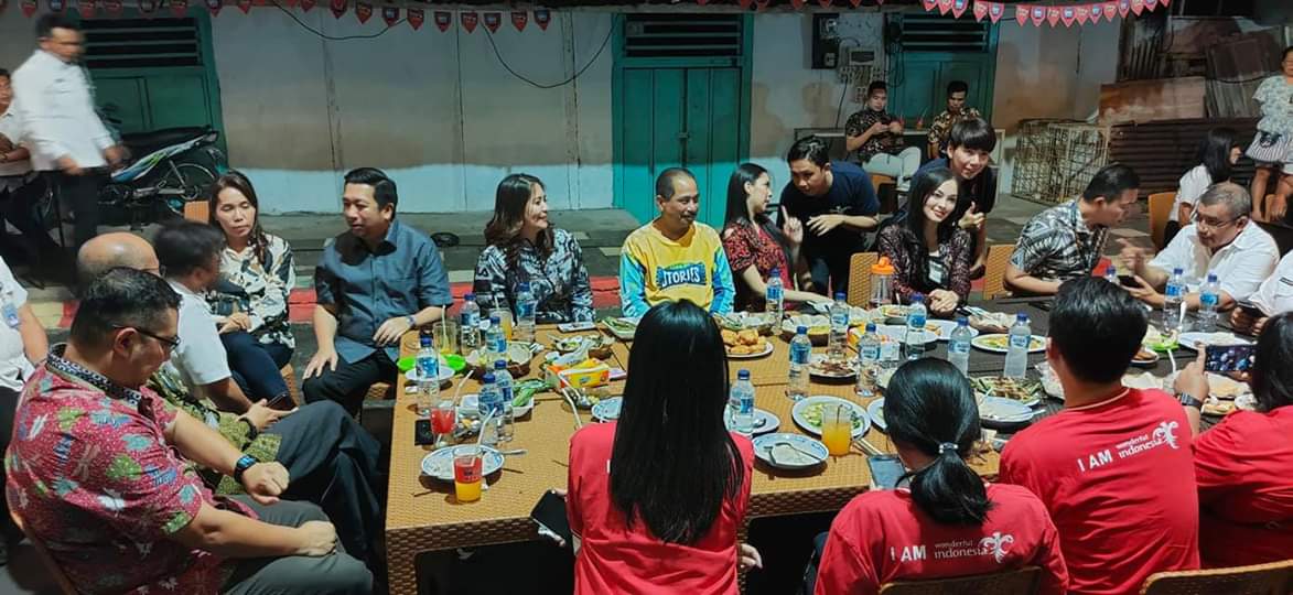 Wawali Jamu Makan Malam Menteri Pariwisata Bersama Rombongan