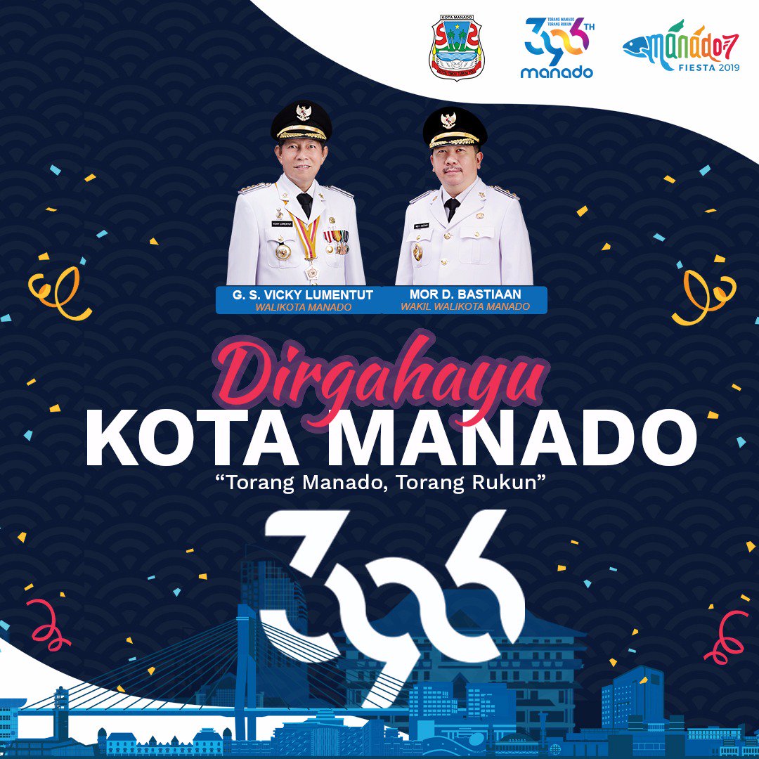 HUT ke-396 Kota Manado 