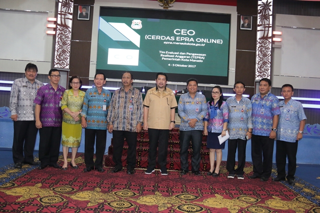 Pemerintah Kota Manado Launching Aplikasi Cerdas EPRA Online (CEO)