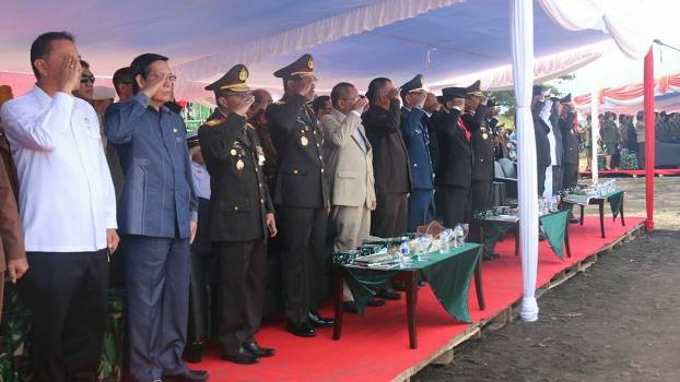 Walikota dan Wakil Walikota Hadiri Perayaan Ulang Tahun TNI Ke-72