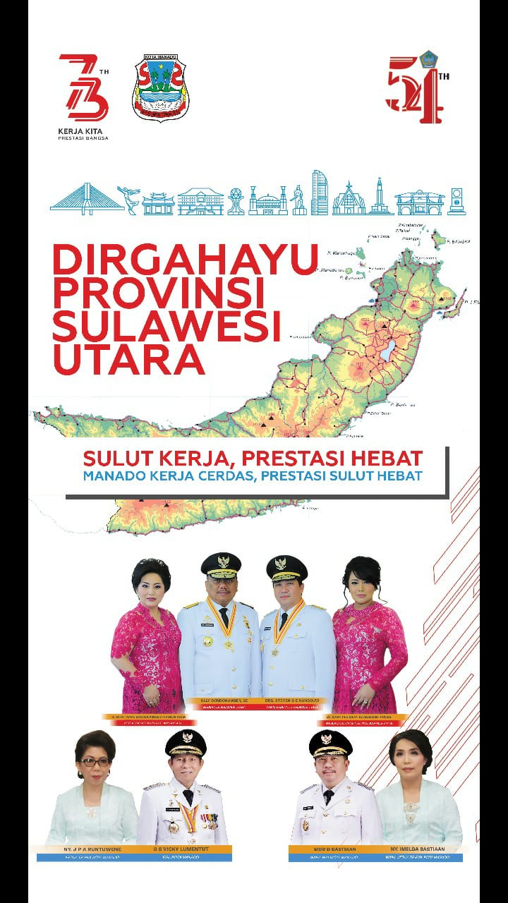 HUT Ke-54 Provinsi Sulawesi Utara