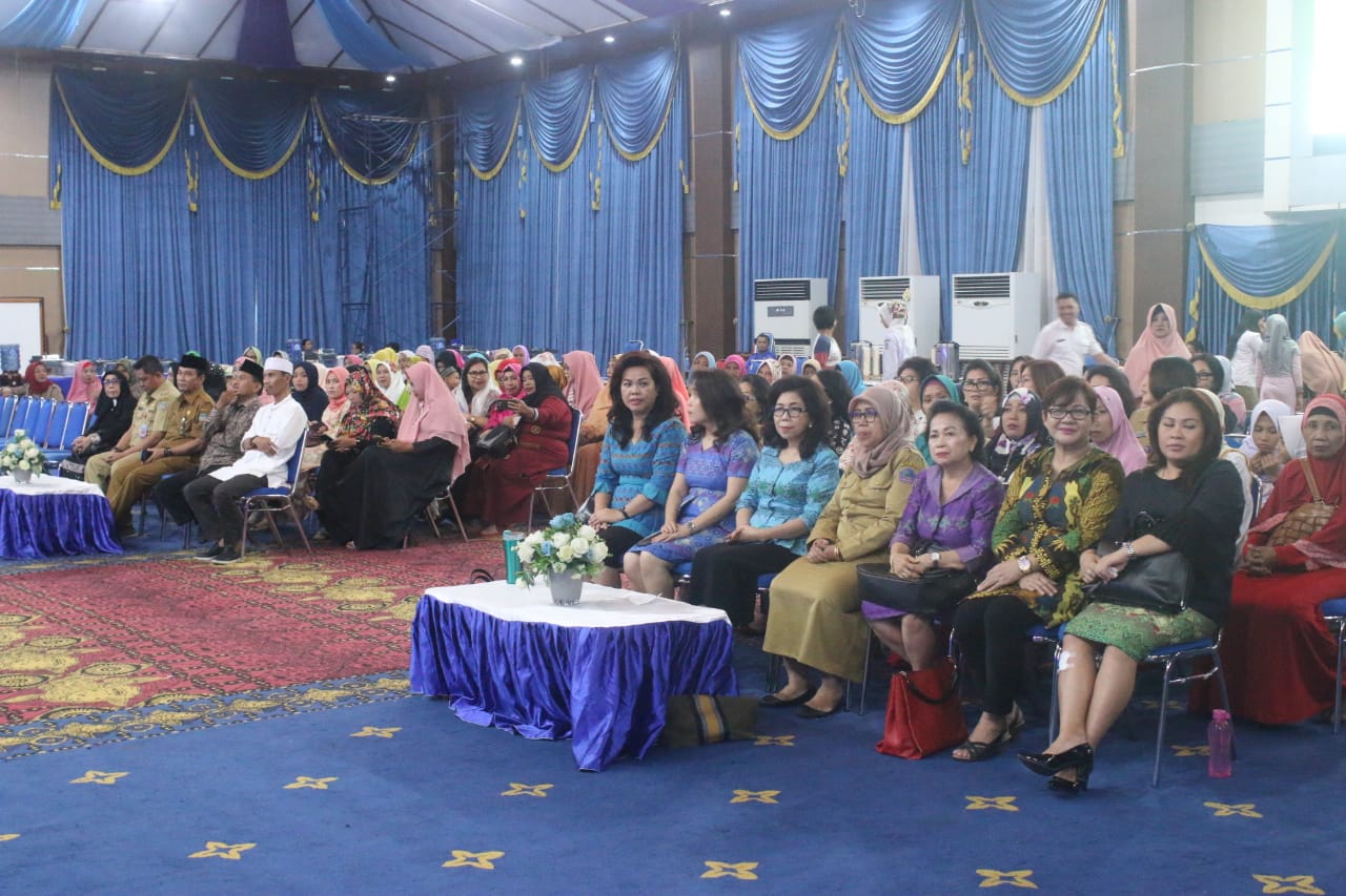 TP PKK Bersama Dharma Wanita Persatuan Kota Manado, Gelar Buka Puasa Bersama