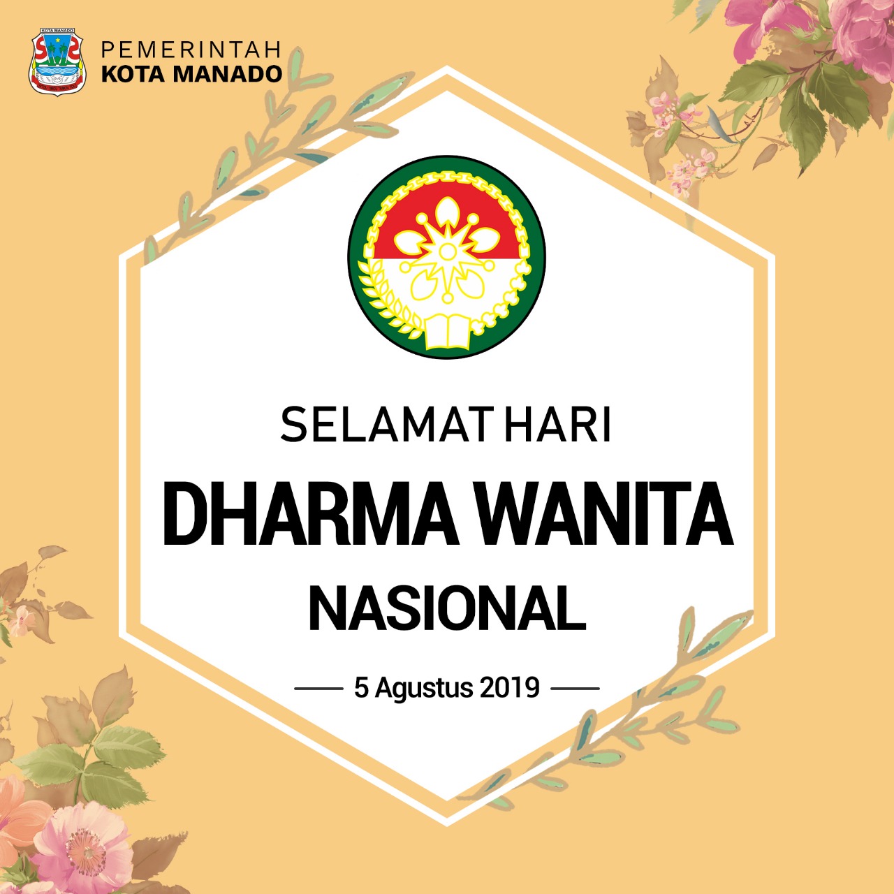 SELAMAT HARI DHARMA WANITA NASIONAL 2019