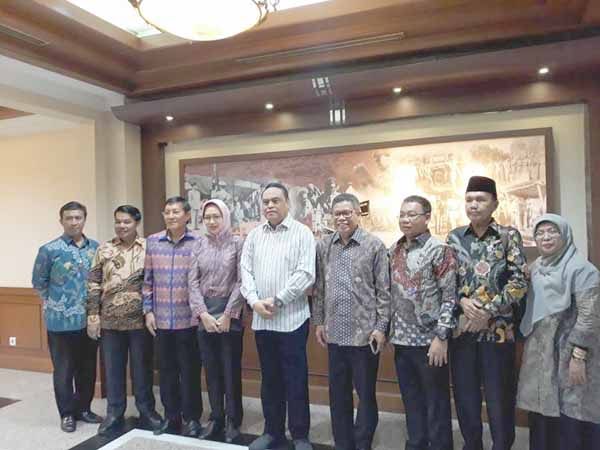 Bahas Rakernas APEKSI 2018, Walikota Manado Bersama Pengurus APEKSI Temui Wakapolri