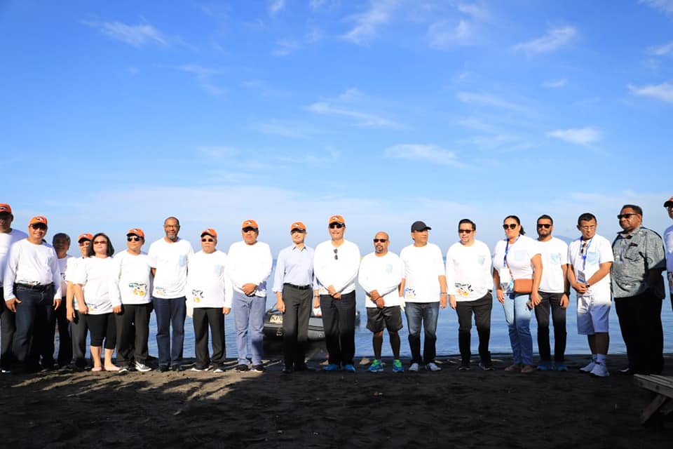 Wawali Hadiri Kegiatan Manado Beach Clean UP Campaign