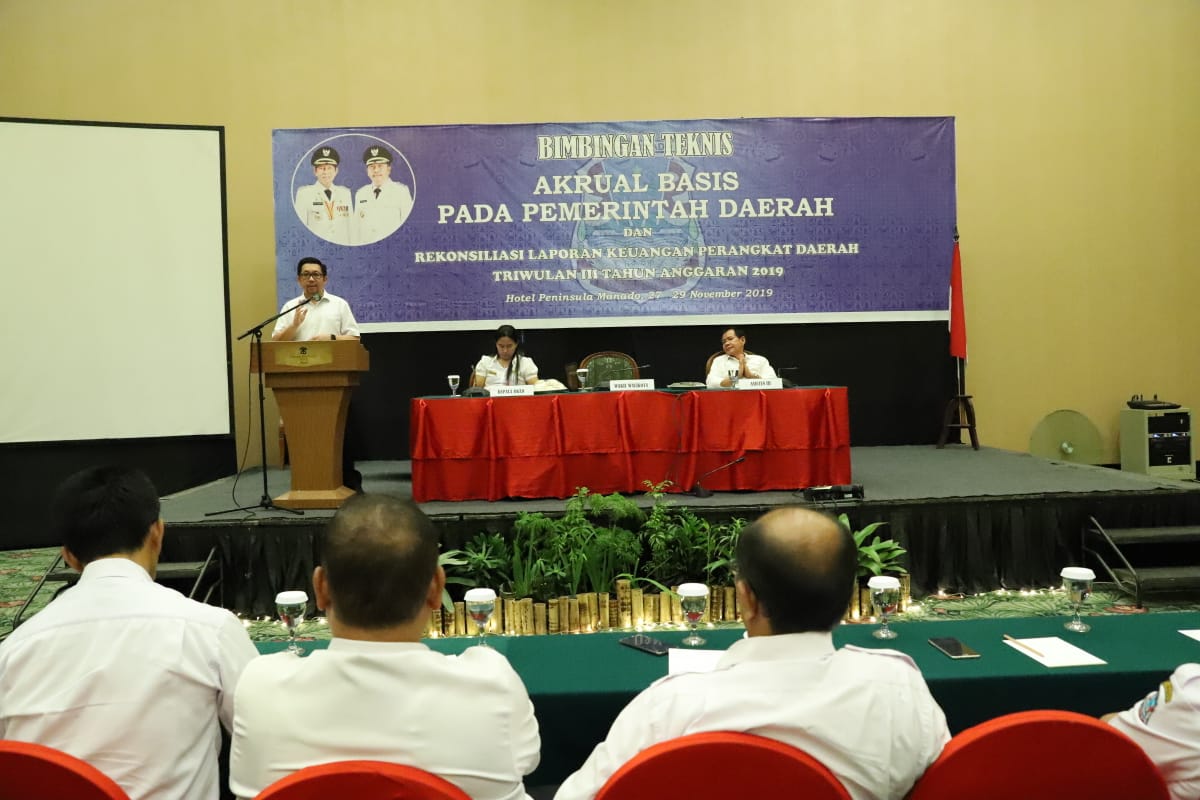 Pemkot Gelar Bimtek Akrual Basis, dan Rekonsiliasi Laporan Keuangan Perangkat Daerah Triwulan III Tahun Anggaran 2019