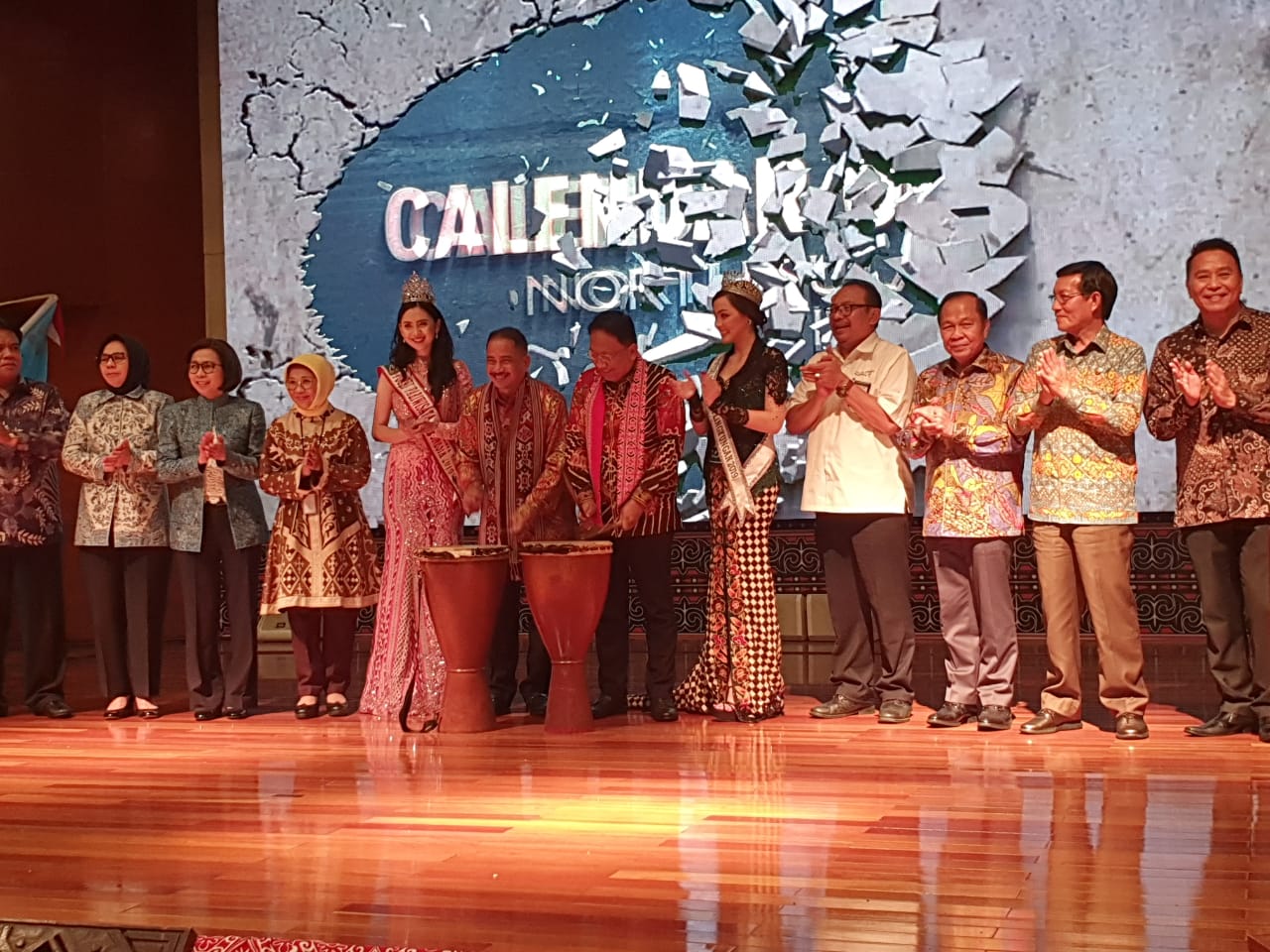 Walikota Hadiri Launching Calender Of Event 2019 North Sulawesi