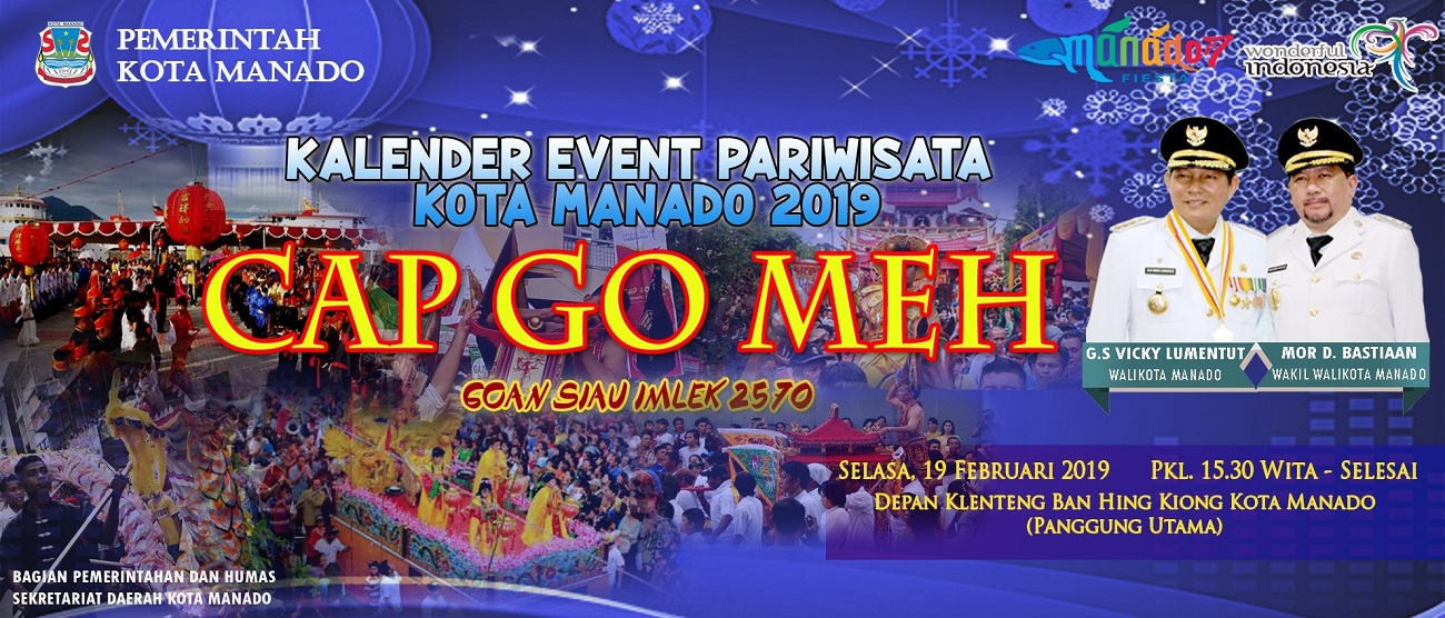 Cap Go Meh 2019 Jadi Kalender IVEN Pariwisata Kota Manado