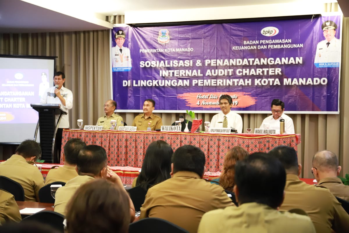 Pemkot Gelar Sosialisasi dan Penandatangan Internal Audit Charter