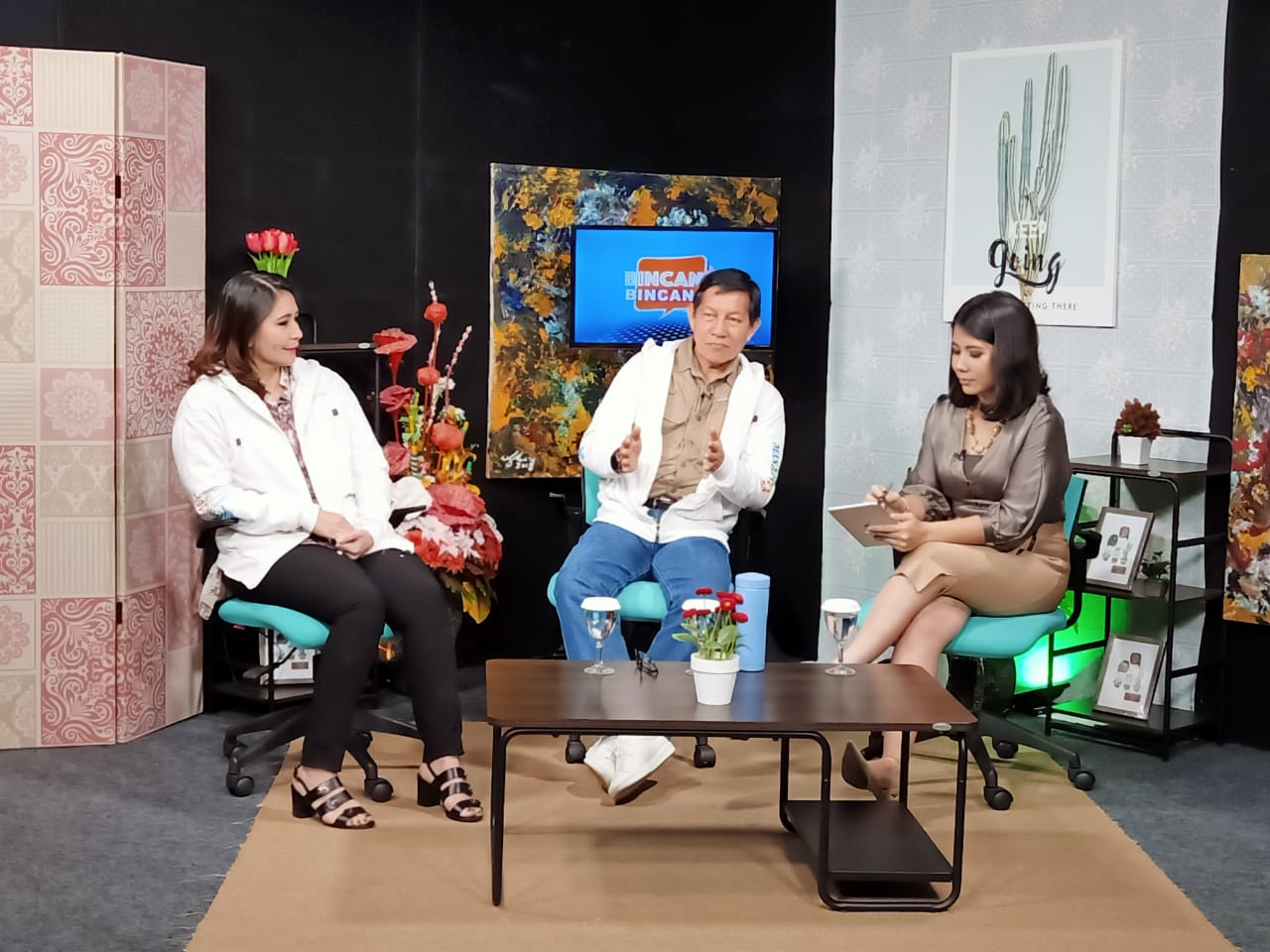 Live di Tiga Stasiun Tv Nasional, Walikota Sosialisasikan Manado Fiesta 2019