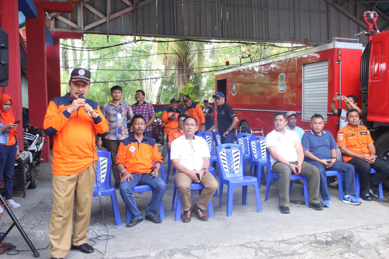 Pemkot Gelar Apel Siaga Bencana dan Simulasi Korban Bencana