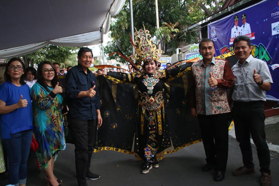 Walikota Manado Buka Acara Figura Kunci Taon Kecamatan Tikala