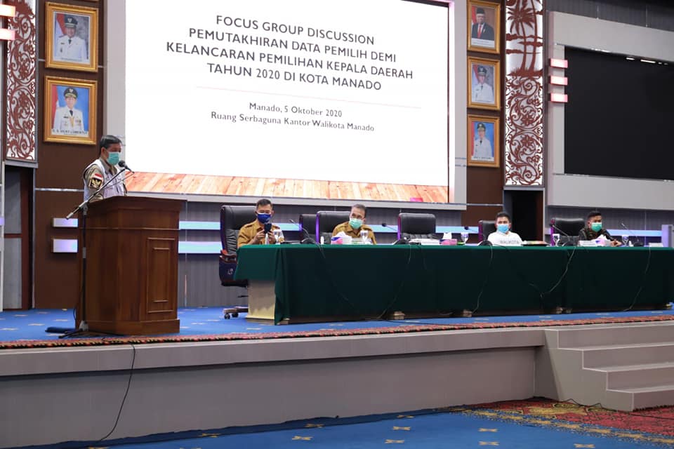 Walikota Hadiri Focus Group Discussion Pemutakhiran Data Pemilih