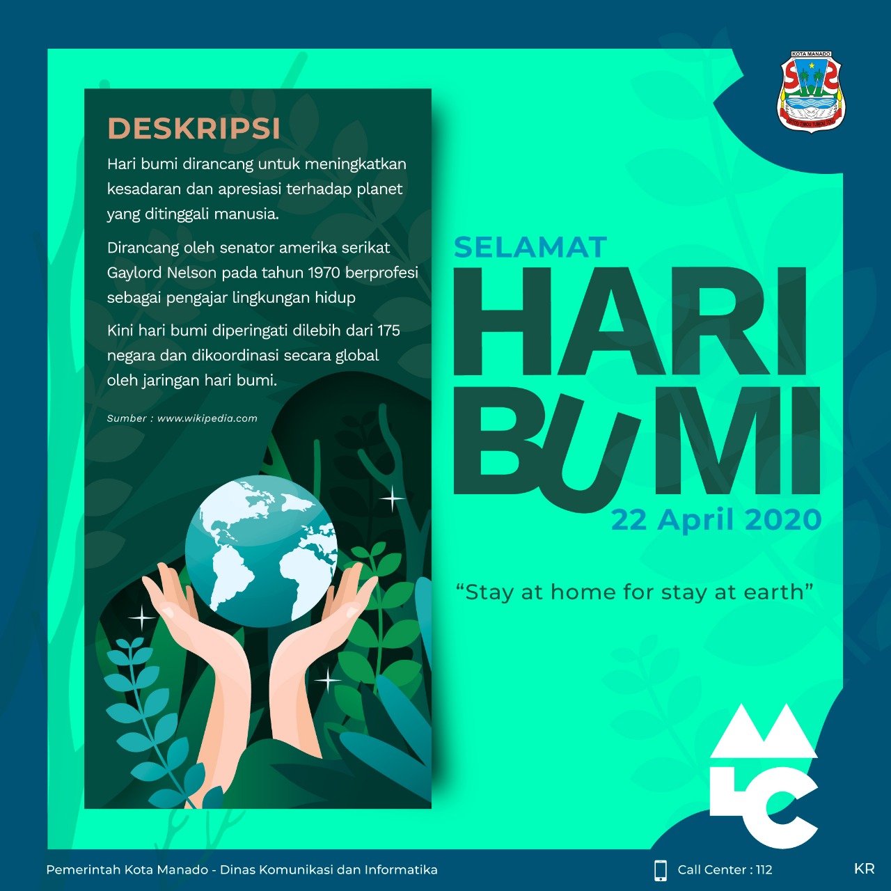 SELAMAT HARI BUMI 2020