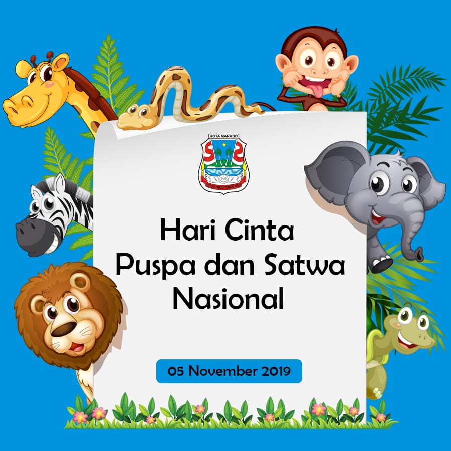 Hari Cinta Puspa dan Satwa Nasional 2019