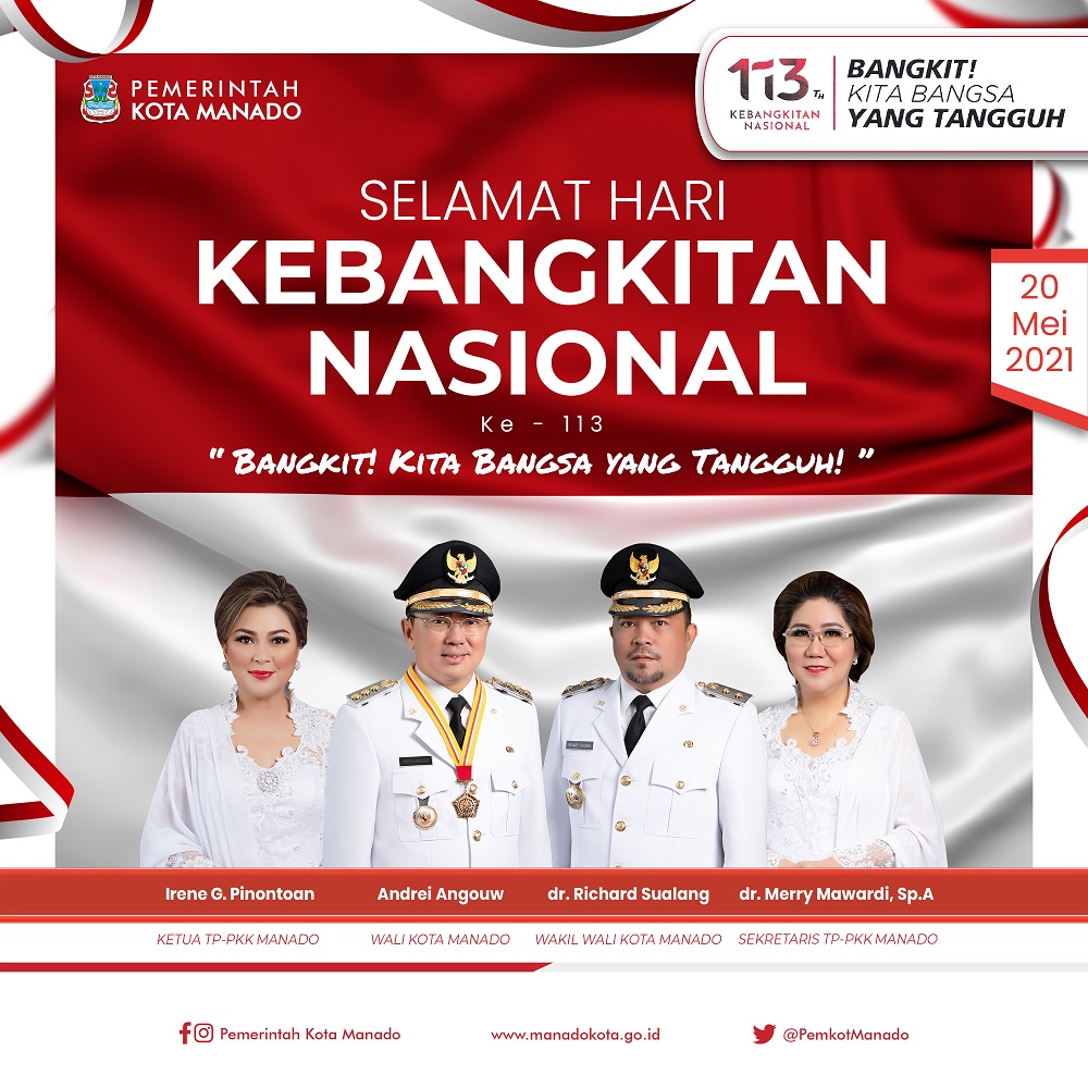 Selamat Hari Kebangkitan Nasional ke-113 Tahun 2021