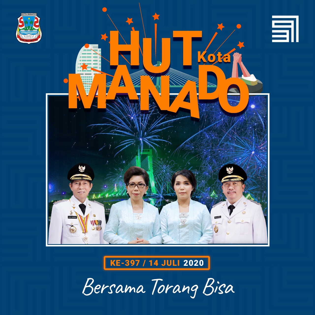 HUT KE-397 KOTA MANADO