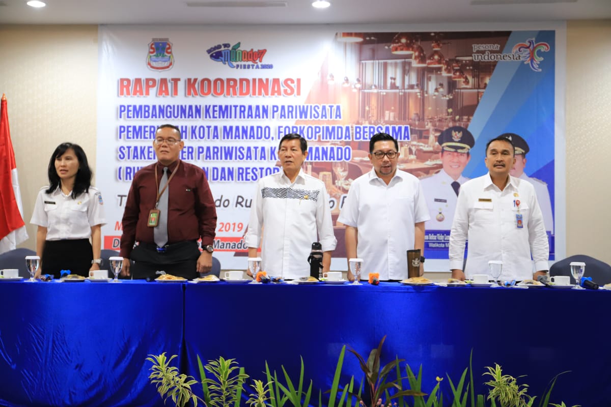 Walikota Buka Kegiatan Pembangunan Kemitraan Pariwisata Kota Manado