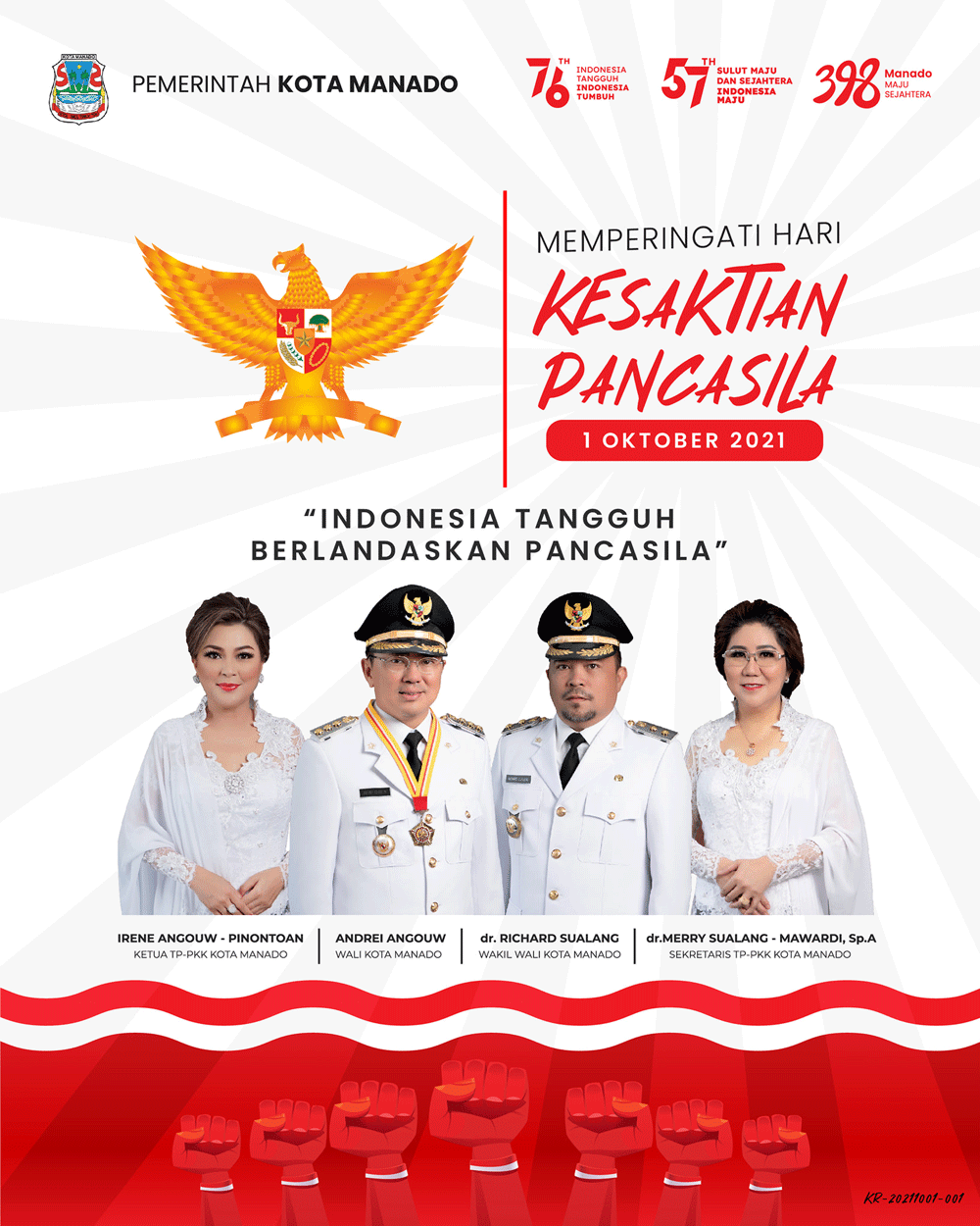 Selamat Memperingati Hari Kesaktian Pancasila