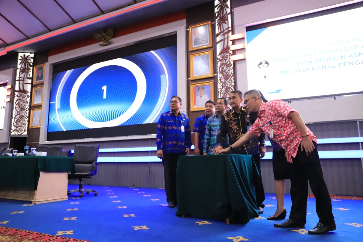 Pemkot Launching Kanal Pengaduan Masyarakat