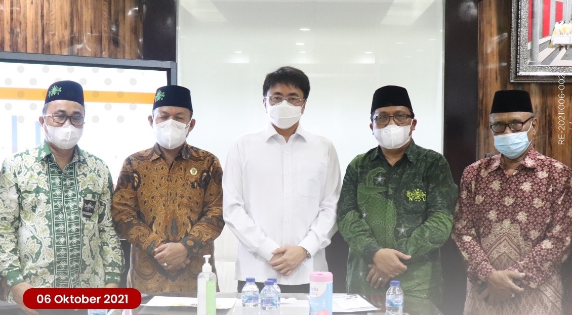 Walikota Menerima Kunjungan Dari Panitia Pelaksana Hari Santri 2021