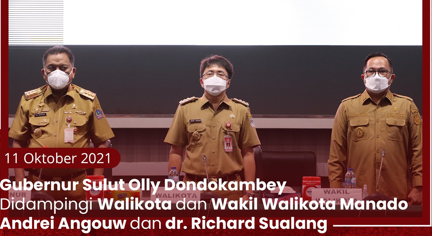 Gubernur Sulut didampingi Walikota dan Wakil Walikota Manado Buka Musrenbang RPJMD Kota Manado