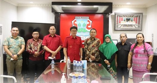 Baznas Kota Manado Audiensi Dengan Walikota dan Wakil Walikota Manado