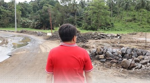 Walikota Manado Memantau Salah Satu Titik Perbaikan Saluran Air di Wilayah Kairagi Weru