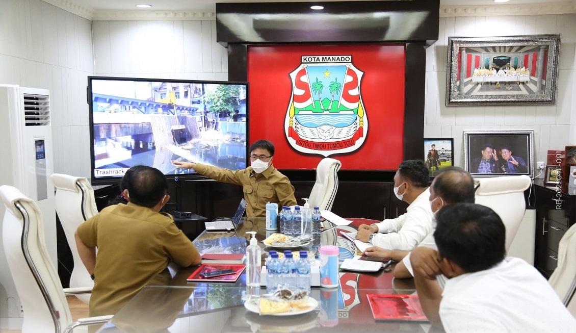 Walikota Adakan Rapat Teknis Bersama BWS Sulawesi I Guna Antisipasi Sampah di Aliran Sungai