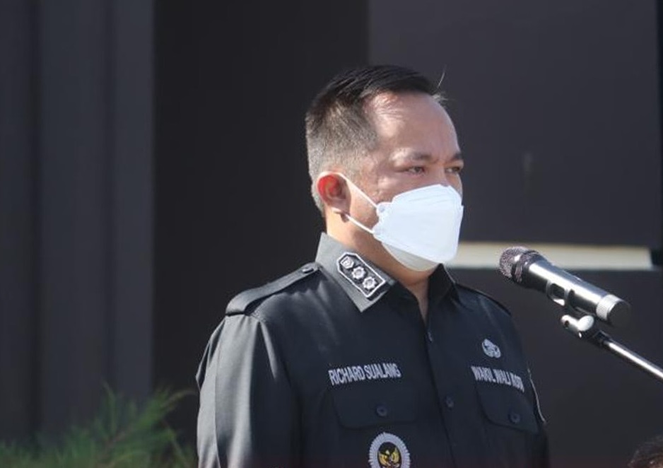 Wakil Walikota Manado Pimpin Apel Gelar Pasukan Operasi Kepolisian Terpusat Ketupat Samrat 2022