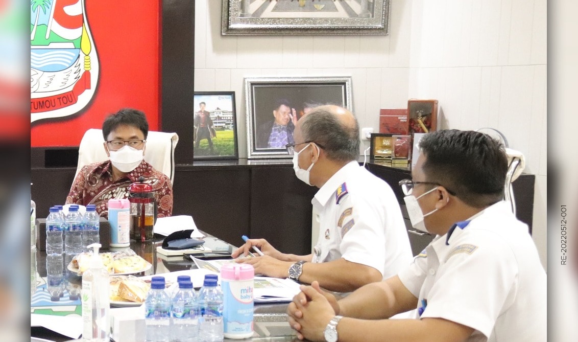 Walikota Manado Gelar Pertemuan Teknis Dengan BPTD Wilayah XXII Sulut