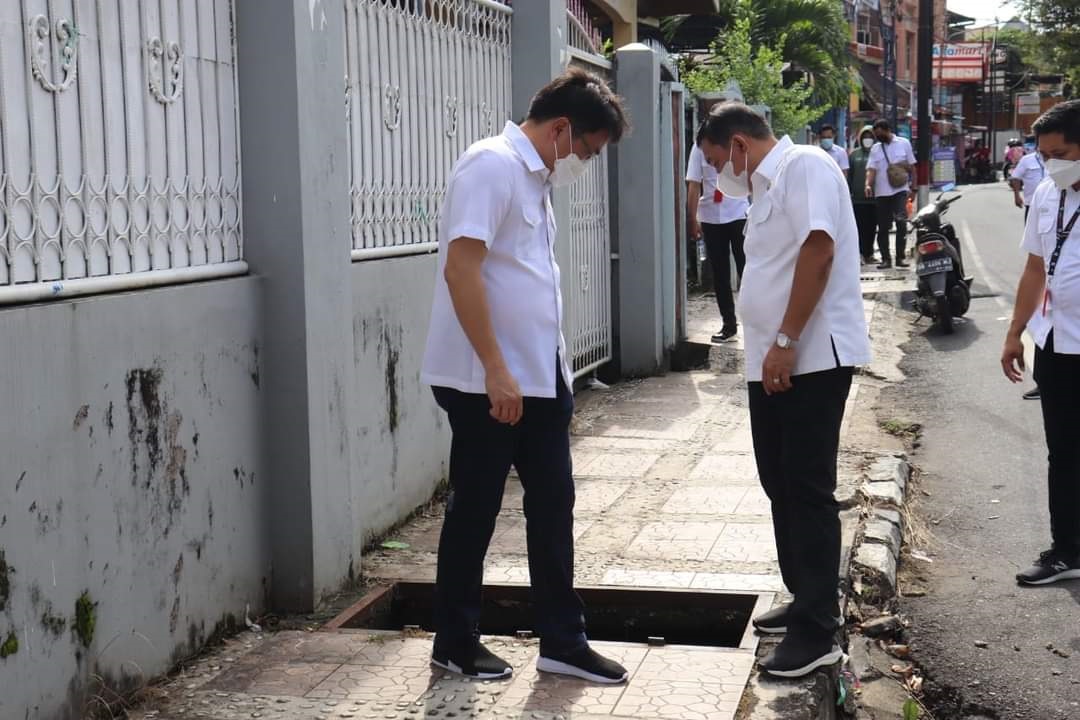 Walikota Manado Turun Lapangan di Beberapa Lokasi