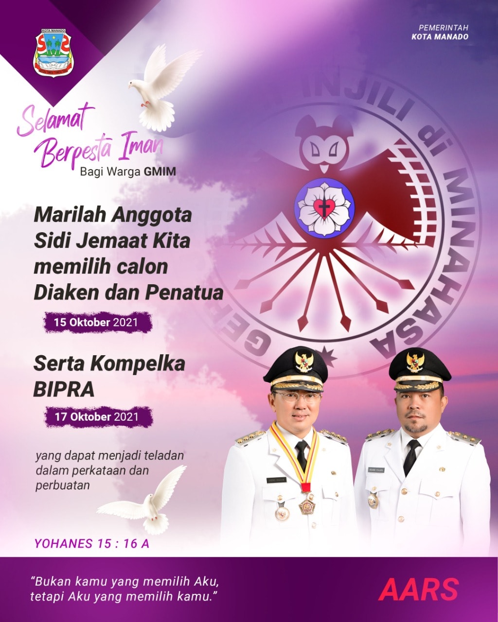 Selamat Berpesta Bagi Iman Warga GMIM