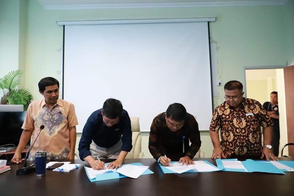 Walikota Tandatangani MoU Bersama Politeknik Nusa Utara