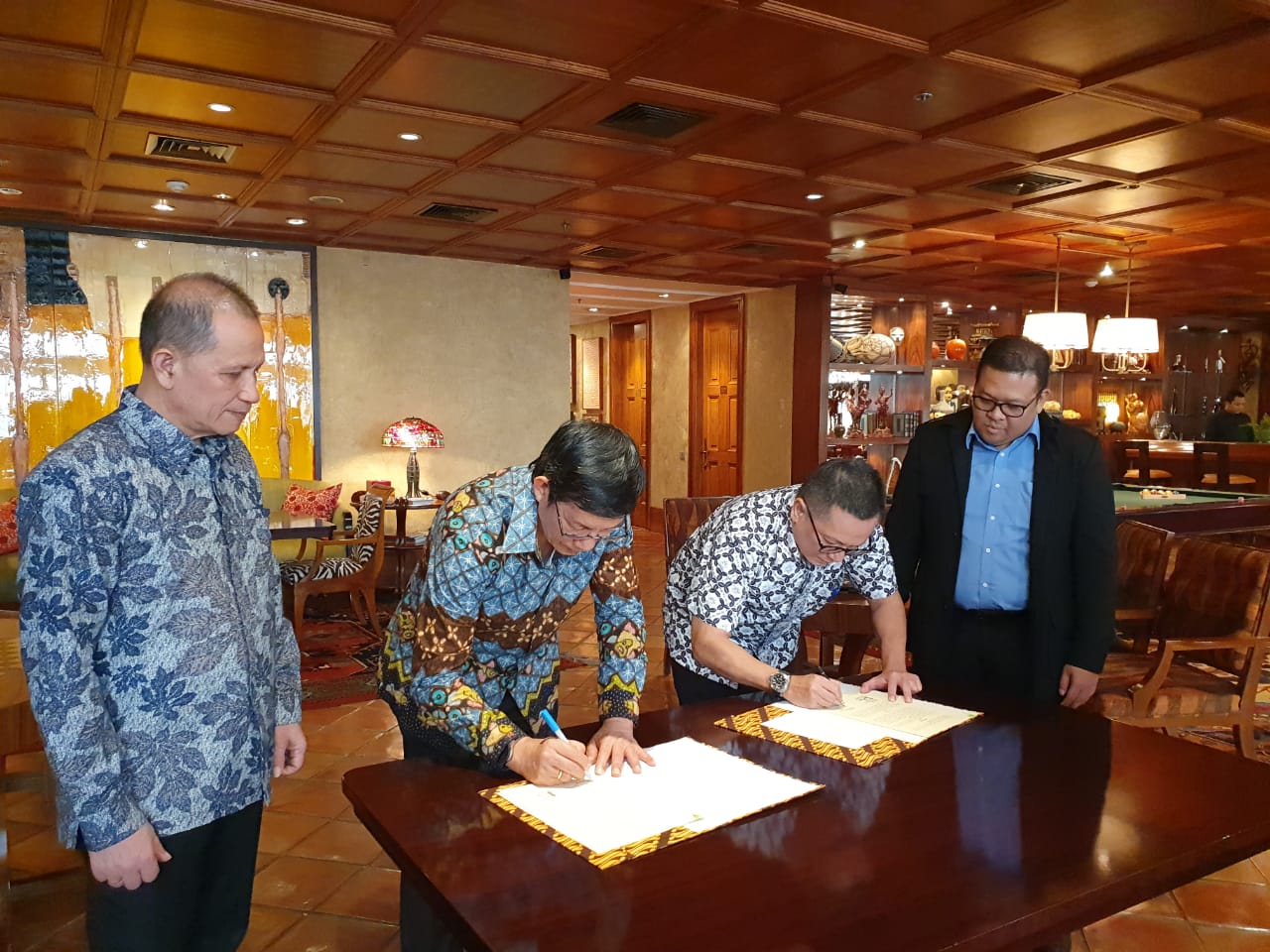 Walikota Menandatangani MOU Bersama YPS Untuk Pembentukan PBG